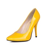 abordables Talons Aiguilles-Femme Chaussures à Talons Escarpins Cadeaux de Saint-Valentin Chaussures habillées Grandes Tailles Saint Valentin du quotidien Soirée &amp; Evénement Talon Aiguille Bout pointu Elégant Polyuréthane Noir