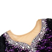 cheap Figure Skating Dresses-Figure Skating Dress Women's Girls' Ice Skating Dress Outfits Yellow &amp; Yellow Black Dark Red Open Back Mesh Spandex High Elasticity Training Practice Competition Skating Wear Solid Colored Classic