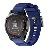 お買い得  ガーミン時計バンド-時計バンド のために ガーミン MARQ Descent G1 Fenix 7 Sapphire Solar / 6 Pro / 5 Plus Forerunner 935 945 Approach S60 S62 シリコーン 置換 ストラップ クイックフィット 22mm 高通気性 スポーツバンド リストバンド
