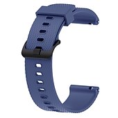 baratos Relógios Garmin-Pulseiras de Relógio para Garmin Abordagem S42 Silicone Substituição Alça Pulseira Esportiva Pulseira