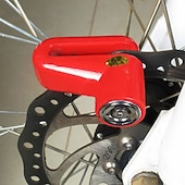 cheap Bikes &amp; Components-Bike Lock Disc Brake Lock Locking Security Anti Theft Safety For Road Bike Mountain Bike MTB Fixed Gear Bike Cycling Bicycle Metal Black Red 1 pcs
