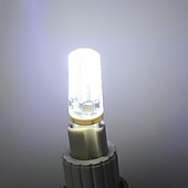 olcso Kéttűs LED-es izzók-10db 3 w ledes két tűs lámpák 300 lm g4 t 48 led gyöngyök smd 3014 szabályozható meleg fehér fehér 12-24 V