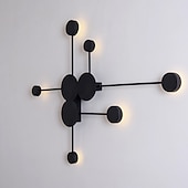 cheap Flush Mount Wall Lights-Creative Modern Nordic Style Flush Mount Wall Lights Living Room Bedroom Iron Wall Light IP54 220-240V 5 W