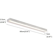 cheap Vanity Lights-60cm LED Vanity Light  14W Bathroom Wall Lighting New Design Fixtures Make-up Mirror Front Light Aluminum Modern Nordic Style Wall Sconces Downlights IP20