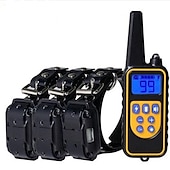 abordables Dressage pour chiens-collier anti-aboiement pour chien colliers de dressage anti-aboiement de couleur unie pp corgi beagle shiba inu carlin bichon frisé pékinois noir