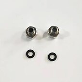 economico Accessori per rubinetti-adattatore per raccordo filetto maschio g 9/16 a filetto femmina g 1/2 2 pezzi (1 paio)
