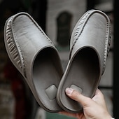 halpa Mekko sandaalit-miesten mustat eva-slip-on -loaferit – mukavat vapaa-ajan muulit sisä- ja ulkokäyttöön