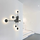 cheap Flush Mount Wall Lights-Creative Modern Nordic Style Flush Mount Wall Lights Living Room Bedroom Iron Wall Light IP54 220-240V 5 W