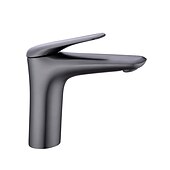 abordables Classiques-robinet pour lavabo - chrome simple / brossé / galvanisé centerset monocommande monotroubath taps / laiton