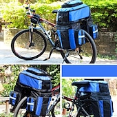 cheap Bike Bags-70 L Waterproof Bike Panniers Bag Rain Cover 3 In 1 Rain Waterproof Cycling Bike Bag 1680D Polyester Bicycle Bag Cycle Bag