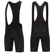 billige Shorts, tights og bukser for menn-Herre Bib Shorts 3D polstret shorts Sykkel Shorts Bunner Semi-formsydd Fjellsykling Veisykling sport Pustende Hurtigtørkende Fukttransport Bekvem Svart Gul Lycra Klær Avanceret Sykkelklær