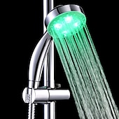 cheap Hand Shower-Contemporary Hand Shower Chrome Feature - Shower / Color Gradient / Rainfall, Shower Head
