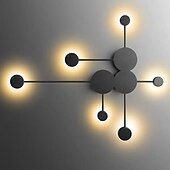 cheap Flush Mount Wall Lights-Creative Modern Nordic Style Flush Mount Wall Lights Living Room Bedroom Iron Wall Light IP54 220-240V 5 W