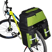 cheap Bike Bags-70 L Waterproof Bike Panniers Bag Rain Cover 3 In 1 Rain Waterproof Cycling Bike Bag 1680D Polyester Bicycle Bag Cycle Bag