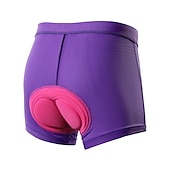 billiga Byxor, shorts och kjolar för kvinnor-Arsuxeo Dam Cykelunderkläder Vadderade cykelbyxor 3D vadderade shorts Cykel Herr Boxer Vadderade shorts Formpassad Bergscykling Vägcykling sporter Mjuk Hög Elasisitet Stretch Svart Blå Elastan Kläder