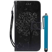 cheap Samsung Cases-Phone Case For Samsung Galaxy S24 S23 S22 S21 Ultra Plus A72 A32 A52 A42 Wallet Case with Stand Holder Flip Wallet Tree PU Leather