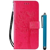 cheap Samsung Cases-Phone Case For Samsung Galaxy S24 S23 S22 S21 Ultra Plus A72 A32 A52 A42 Wallet Case with Stand Holder Flip Wallet Tree PU Leather