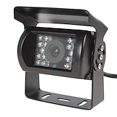 זול מצלמת מראה אחורית לרכב-718D 7 אִינְטשׁ TFT-LCD 600TVL 480 קווי טלוויזיה CCD חוטי 120 מעלות 7 אִינְטשׁ ערכת תצוגה אחורית לרכב עמיד במים / ראיית לילה / התאמת בהירות ל אוטובוס / משאית