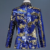 Χαμηλού Κόστους Αριστος-Ντίσκο Δεκαετία '80 Smoching Κοστούμια &amp; Σακάκια Πρίγκηπας Πούλιες Γεωμετρικό Φανταχτερή Φόρεμα Ανδρικά Αποκριάτικη Στολή Απόκριες Νέος Χρόνος