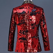 Χαμηλού Κόστους Αριστος-Ντίσκο Δεκαετία '80 Smoching Κοστούμια &amp; Σακάκια Πρίγκηπας Πούλιες Γεωμετρικό Φανταχτερή Φόρεμα Ανδρικά Αποκριάτικη Στολή Απόκριες Νέος Χρόνος