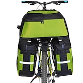 cheap Bike Bags-70 L Waterproof Bike Panniers Bag Rain Cover 3 In 1 Rain Waterproof Cycling Bike Bag 1680D Polyester Bicycle Bag Cycle Bag