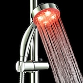 cheap Hand Shower-Contemporary Hand Shower Chrome Feature - Shower / Color Gradient / Rainfall, Shower Head