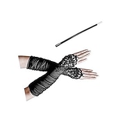 economico Accessori e altro-Cerchietti Orecchino Collana di perle Costume di Halloween Completi 1920s Halloween Lega Per Il grande Gatsby Cosplay Per donna Bigiotteria Gioielleria di moda / Guanti / Guanti / Orecchini / Collane