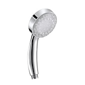 abordables Duchador-Cabezal de ducha led que cambia de color 2 modos de agua Luz de brillo de 7 colores que cambia automáticamente el cabezal de ducha de mano