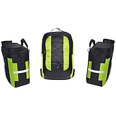 cheap Bike Bags-70 L Waterproof Bike Panniers Bag Rain Cover 3 In 1 Rain Waterproof Cycling Bike Bag 1680D Polyester Bicycle Bag Cycle Bag
