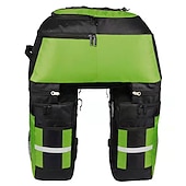 cheap Bike Bags-70 L Waterproof Bike Panniers Bag Rain Cover 3 In 1 Rain Waterproof Cycling Bike Bag 1680D Polyester Bicycle Bag Cycle Bag
