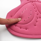 billiga Byxor, shorts och kjolar för kvinnor-WOSAWE Dam Cykelshortsdyna Cykel Vaddera Bergscykling Vägcykling sporter 3D Tablett Andningsfunktion Anatomisk design Fuktabsorberande Svart Rosa Silikon Kläder Cykelkläder