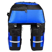 cheap Bike Bags-70 L Waterproof Bike Panniers Bag Rain Cover 3 In 1 Rain Waterproof Cycling Bike Bag 1680D Polyester Bicycle Bag Cycle Bag
