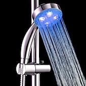 cheap Hand Shower-Contemporary Hand Shower Chrome Feature - Shower / Color Gradient / Rainfall, Shower Head