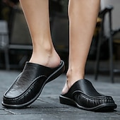 halpa Mekko sandaalit-miesten mustat eva-slip-on -loaferit – mukavat vapaa-ajan muulit sisä- ja ulkokäyttöön