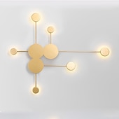 cheap Flush Mount Wall Lights-Creative Modern Nordic Style Flush Mount Wall Lights Living Room Bedroom Iron Wall Light IP54 220-240V 5 W