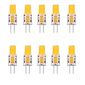 cheap LED Bi-pin Lights-10pcs 2.5 W LED Bi-pin Lights 300 lm G4 1 LED Beads Warm White White