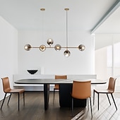cheap Island Lights-120 cm Single Design Chandelier Metal Island Electroplated Modern Nordic Style 220-240V