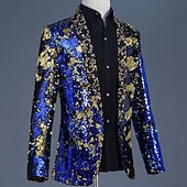 Χαμηλού Κόστους Αριστος-Ντίσκο Δεκαετία '80 Smoching Κοστούμια &amp; Σακάκια Πρίγκηπας Πούλιες Γεωμετρικό Φανταχτερή Φόρεμα Ανδρικά Αποκριάτικη Στολή Απόκριες Νέος Χρόνος