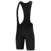 billige Shorts, tights og bukser for menn-Herre Bib Shorts 3D polstret shorts Sykkel Shorts Bunner Semi-formsydd Fjellsykling Veisykling sport Pustende Hurtigtørkende Fukttransport Bekvem Svart Gul Lycra Klær Avanceret Sykkelklær