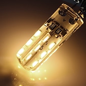 رخيصةأون أضواء LED ثنائي الدبوس-10 قطعة 20 قطعة G4 1 واط LED أضواء ثنائية دبوس 120 lm 24 خرز LED 12 فولت 3014SMD 10 واط 20 واط لمبة هالوجين مكافئة أبيض دافئ أبيض بارد بنفايات