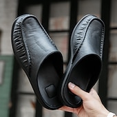 halpa Mekko sandaalit-miesten mustat eva-slip-on -loaferit – mukavat vapaa-ajan muulit sisä- ja ulkokäyttöön