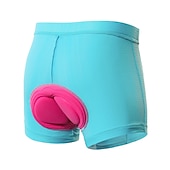 billiga Byxor, shorts och kjolar för kvinnor-Arsuxeo Dam Cykelunderkläder Vadderade cykelbyxor 3D vadderade shorts Cykel Herr Boxer Vadderade shorts Formpassad Bergscykling Vägcykling sporter Mjuk Hög Elasisitet Stretch Svart Blå Elastan Kläder