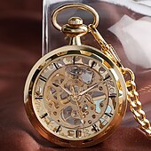 preiswerte TASCHENUHR-Herre Taschenuhr Großes Ziffernblatt Titanlegierung Uhr