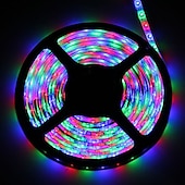 זול שלט רחוק-אורות רצועת led rgb 10 m tiktok אורות 2835 smd 600 led מחרוזת קלטת 44 מפתח ir שלט רחוק led סרט סרט תחת ארון קישוט