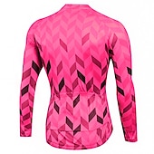 Недорогие Мужские джерси-Муж. Велокофты В елочку С узором Длинный рукав Велоспорт Толстовка Джерси Верхняя часть с 3 задними карманами Горные велосипеды Шоссейные велосипеды