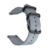 billige Andre klokkebånd-Klokkerem til Polar Vantage M / M2, Grit X / X Pro Stoff Nylon Erstatning Stropp 22mm Sportsrem Armbånd