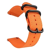 billige Andre klokkebånd-Klokkerem til Polar Vantage M / M2, Grit X / X Pro Stoff Nylon Erstatning Stropp 22mm Sportsrem Armbånd