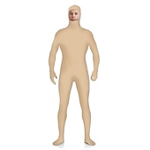 levne Matné kostýmy-Zentai obleky Kožené obleky Oblek na celé tělo Karnevalový kostým Oblek na celé tělo Den králů Pánské Dámské Pohlaví Jednobarevné Spandex Lycra Kostým pro předvečer Všech svatých Dospělé