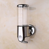 economico Dispenser sapone-distributore di sapone dispenser a parete per pompa doccia per bagno per gel doccia shampoo sapone (500 ml)