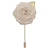 Недорогие Аксессуары и многое другое-Свадебные цветы Бутоньерки Свадьба / Свадебные прием Шёлковая ткань рипсового переплетения 0-10 см Рождество